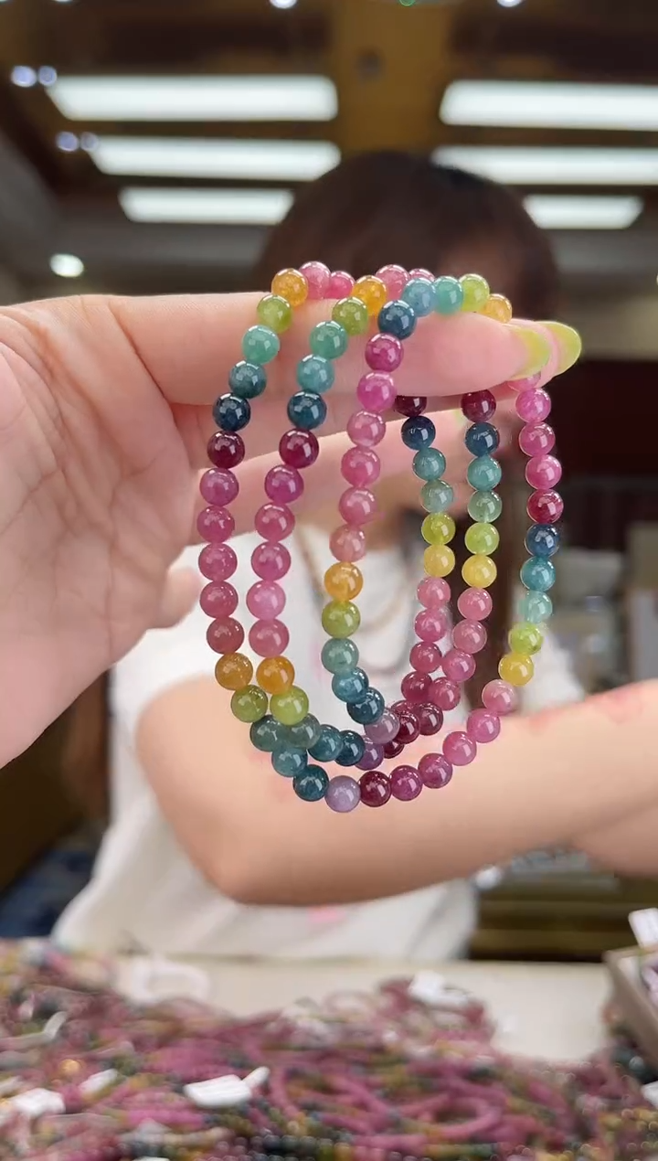 /未镶嵌碧玺5mm+多圈多样性发货