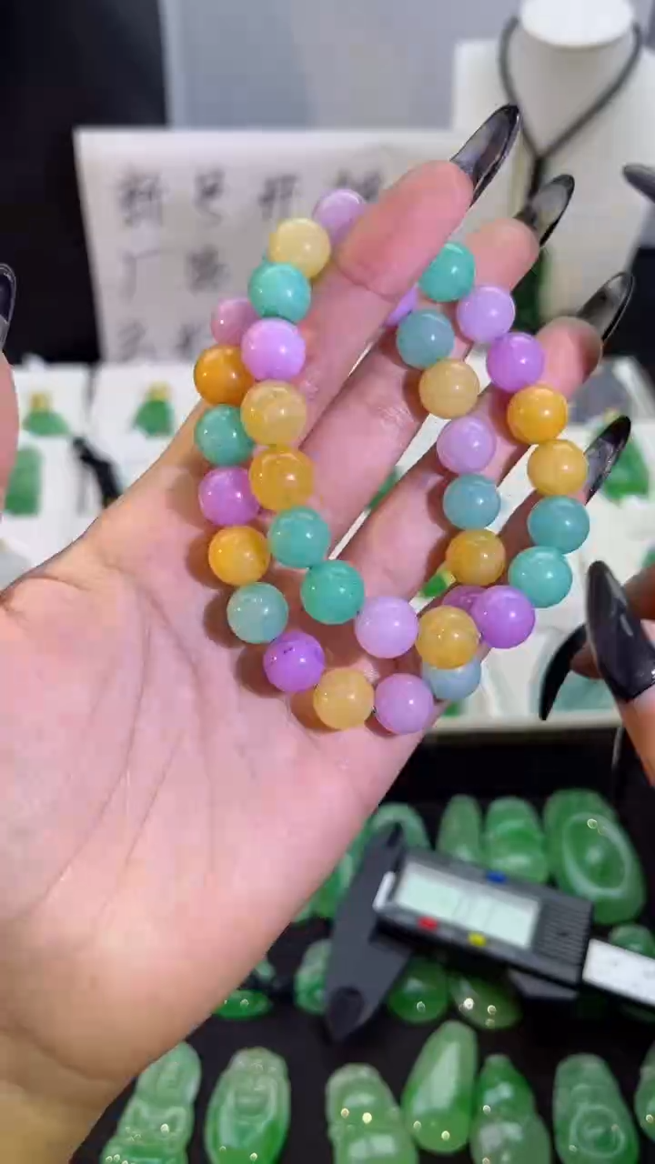 【闪购商品】翡翠手串未镶嵌翡翠手串翡翠天然手串