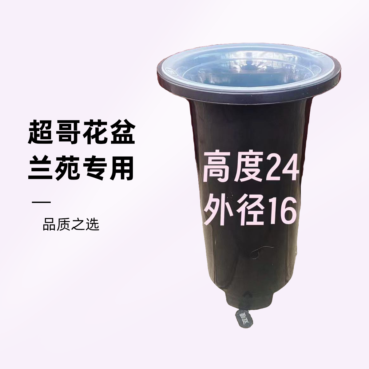 超哥兰苑兰花专用塑料盆