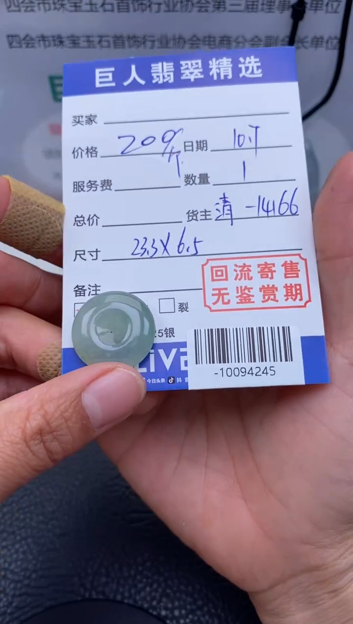 【闪购商品】翡翠颈饰未镶嵌多人-10094245