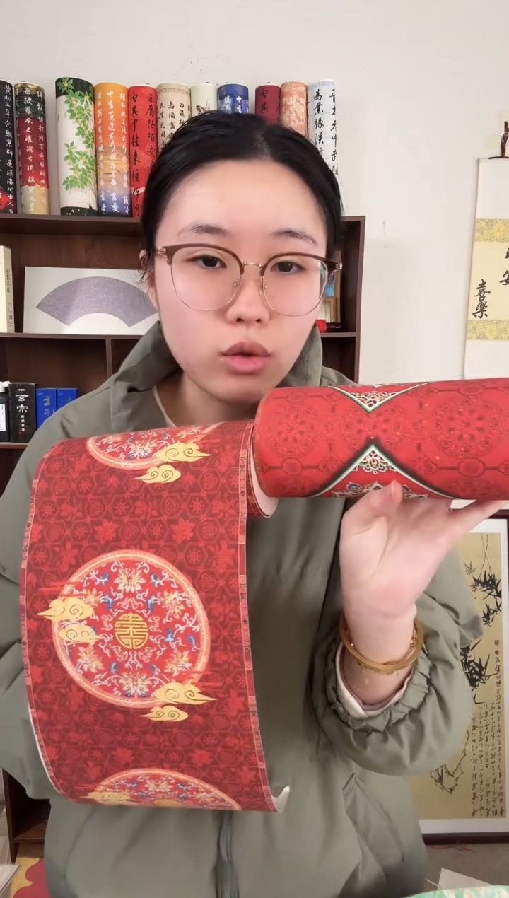 两个小墩墩对联17宽15米长（有可能13—16米）