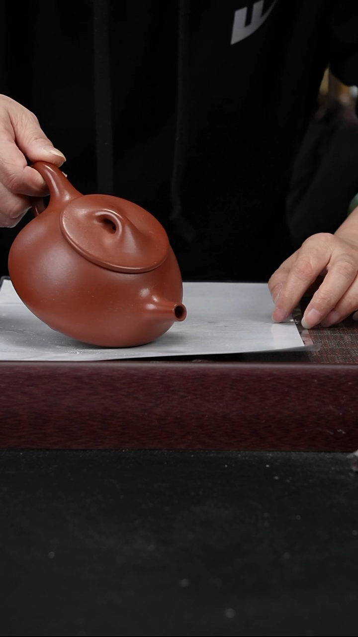 茶壶紫砂zq朱泥景舟满瓢20cc