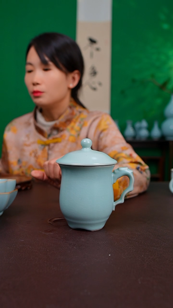 二级仿古办公杯 简装