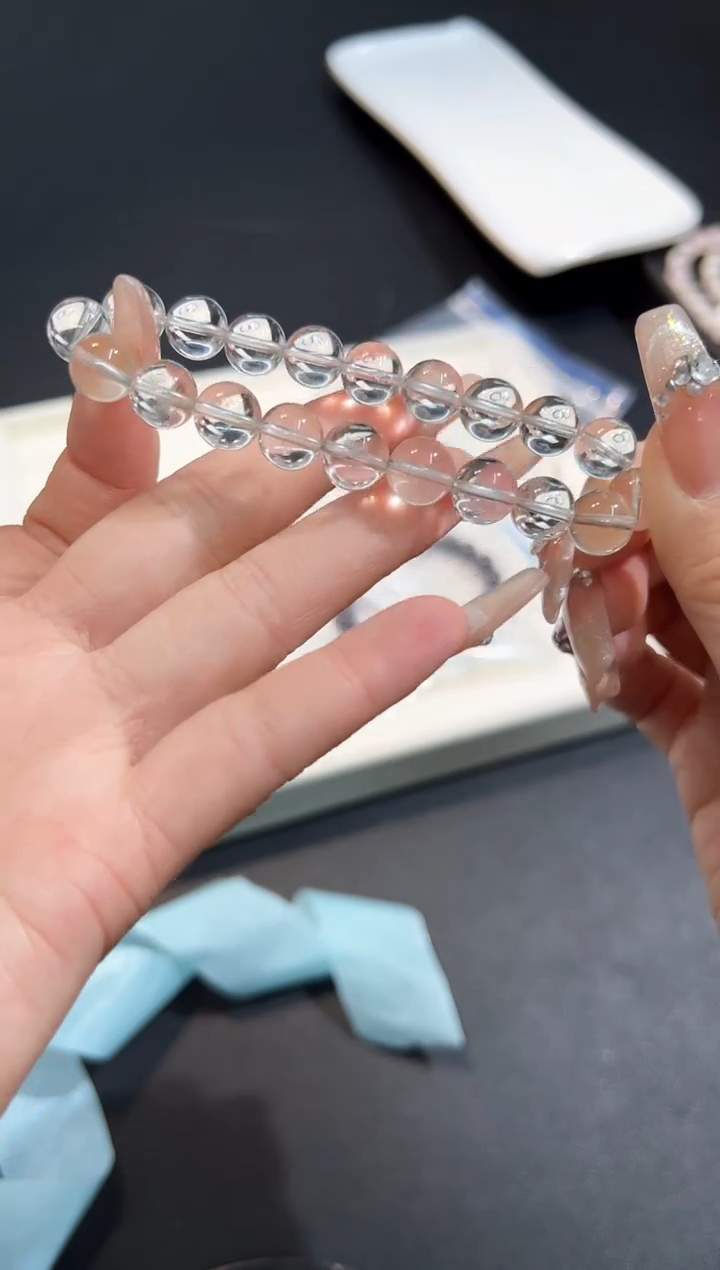 【闪购商品】水晶手串未镶嵌25G多样性发其一/1条默认微瑕