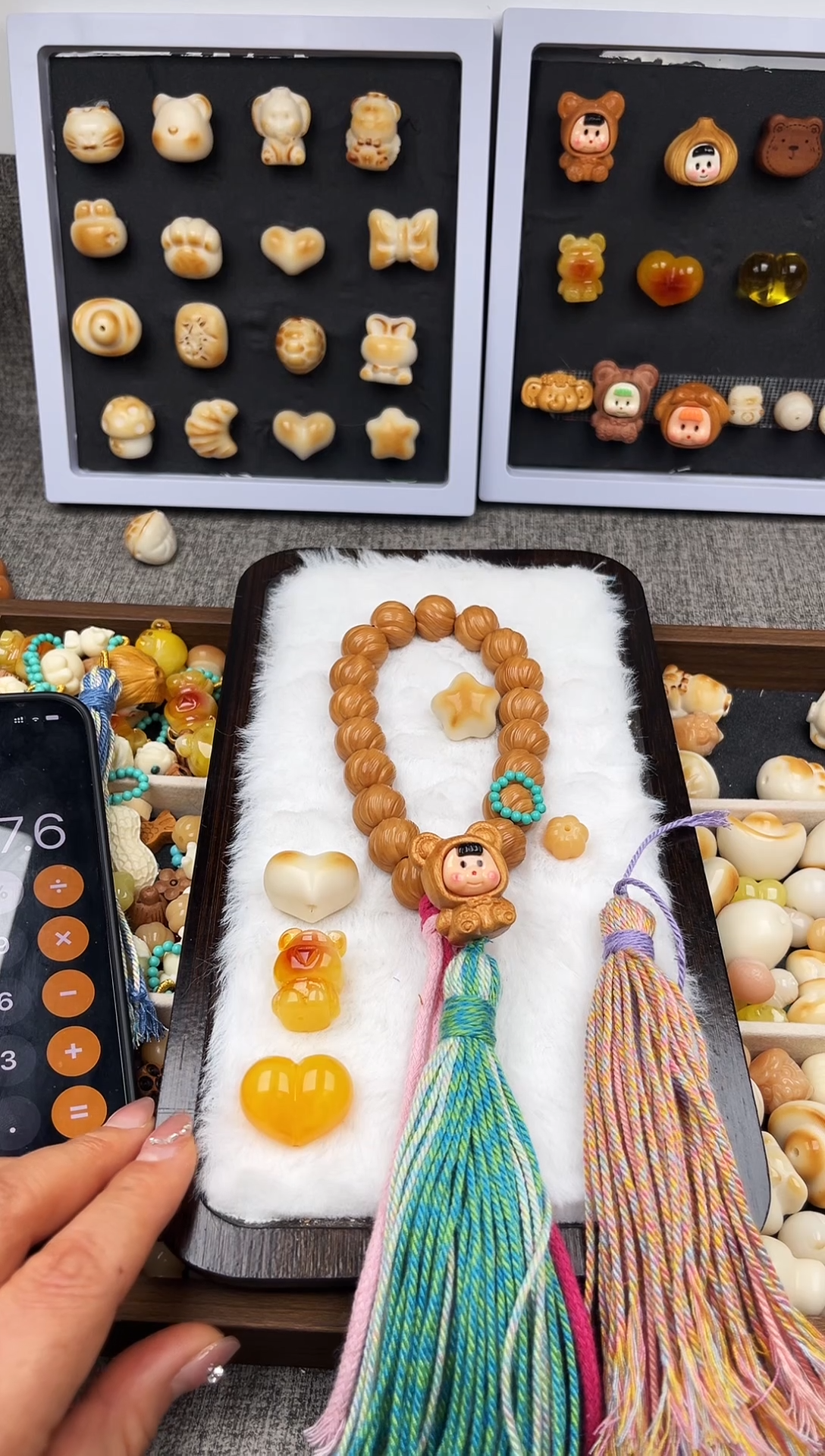 手串猴头核桃15卷卷酥加配饰