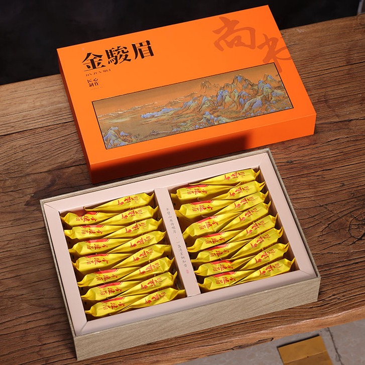 【到手2盒】千里江山 武夷红茶 金骏眉茶叶礼盒装 送礼长辈x07