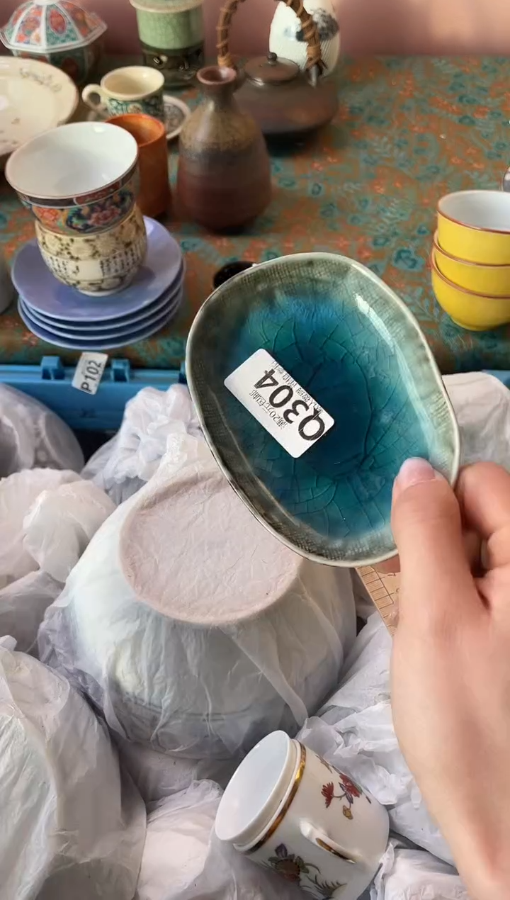 瓷片六**回瓷器瓷器Q304