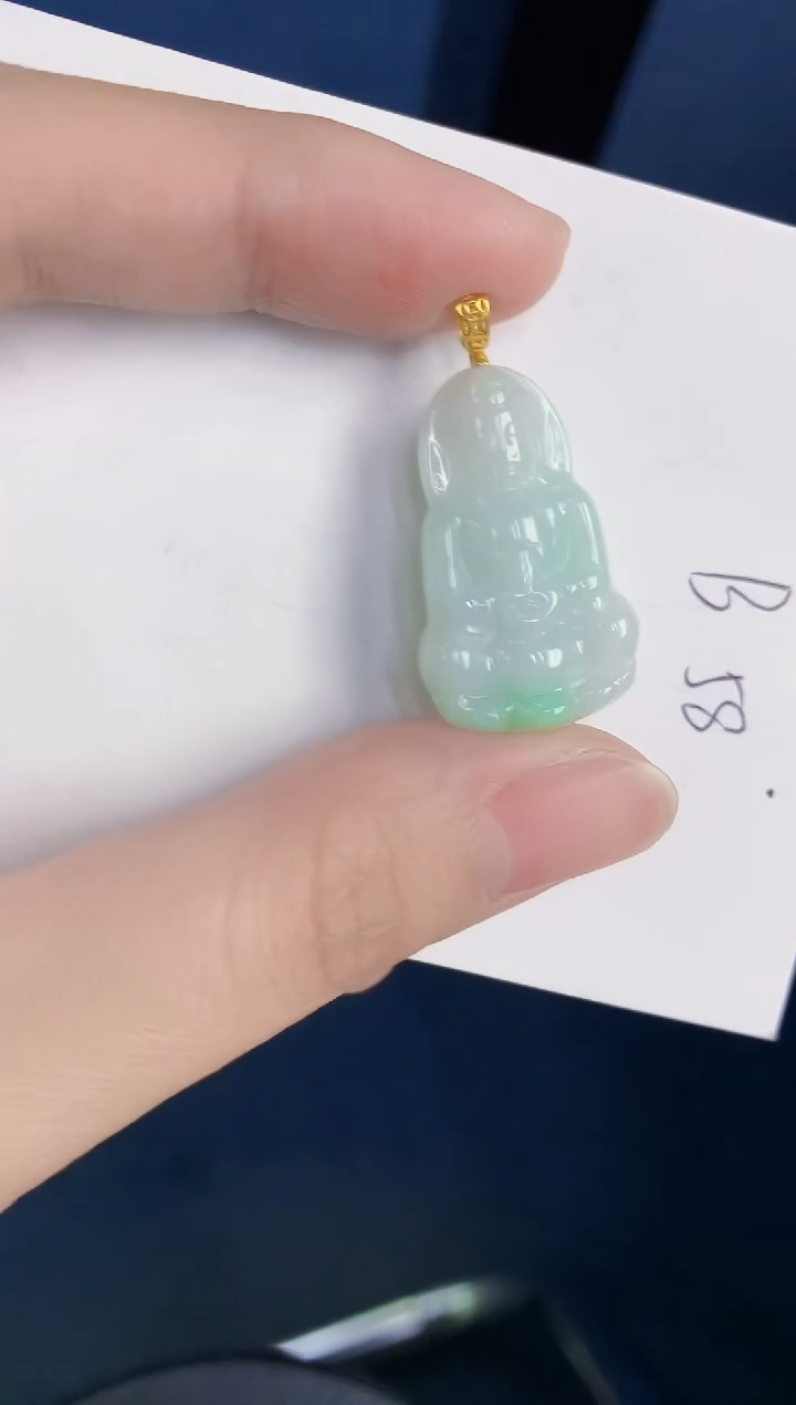 颈饰未镶嵌翡翠天然翡翠缅甸A货