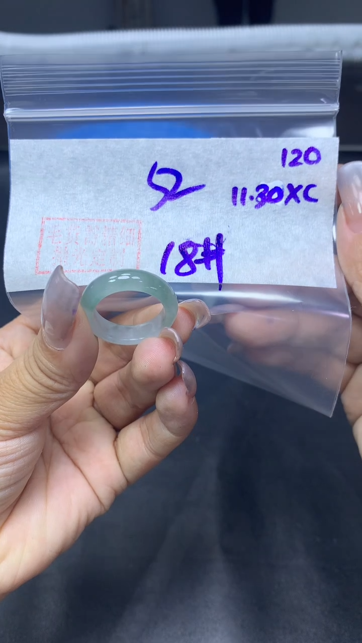 未镶嵌定制翡翠120戒圈18+52元+拍一发一