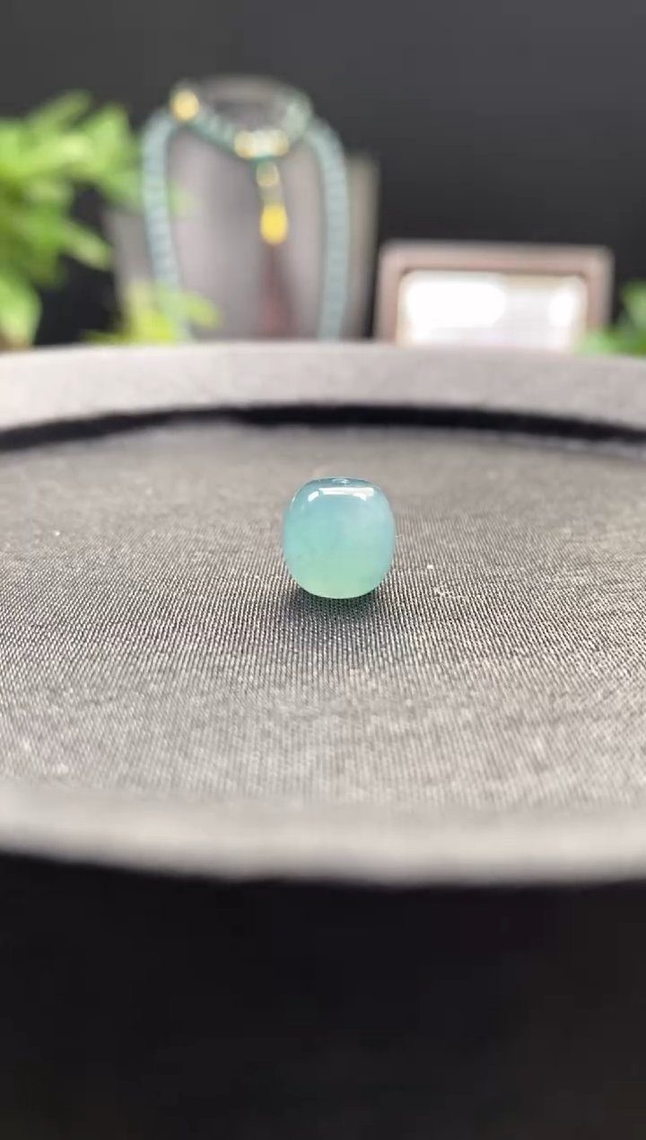 未镶嵌手链翡翠散珠卡10mm左右老型珠