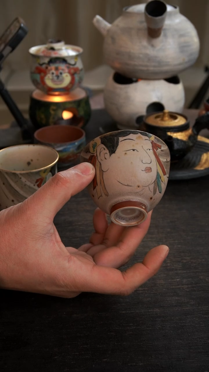 【闪购商品】其他敦煌手绘杯584小康茶器