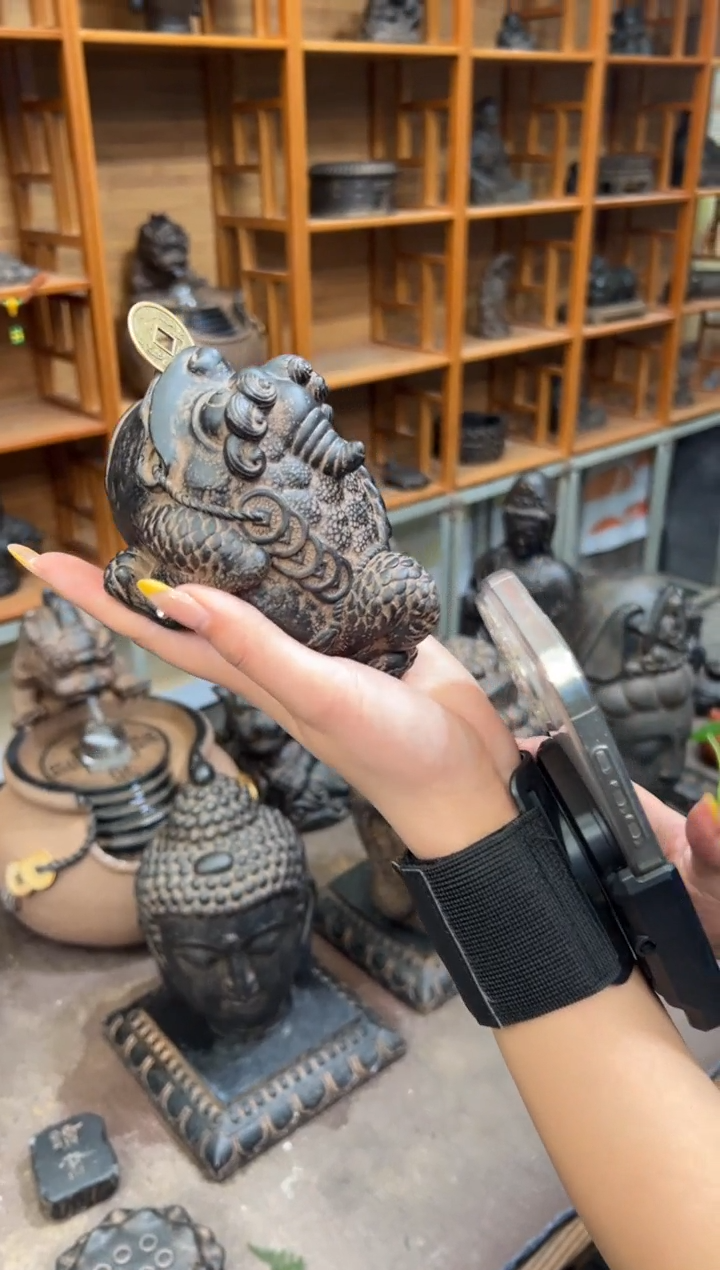 陶土【火山泥】五财金蟾