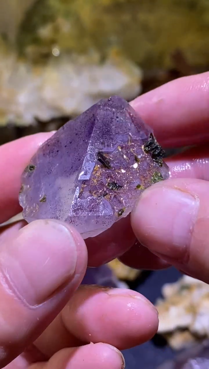 未镶嵌珠宝半成品水晶70号四川超七花园水晶