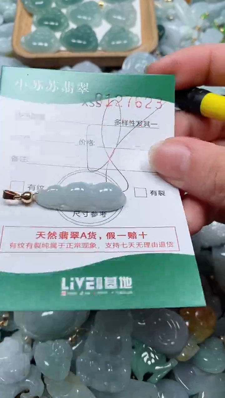 【闪购商品】翡翠颈饰未镶嵌闪购商品0127623