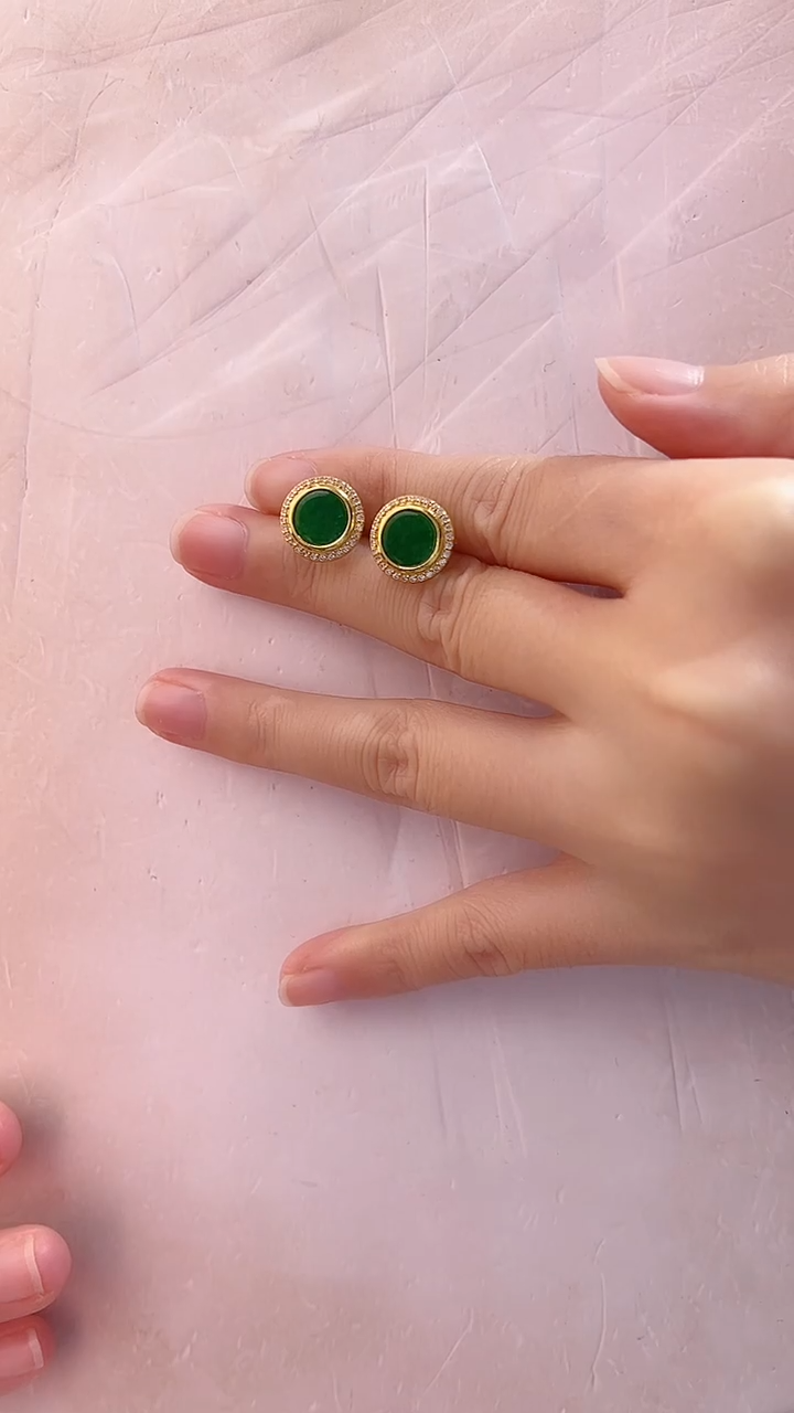 颈饰银S925镶嵌翡翠8888888