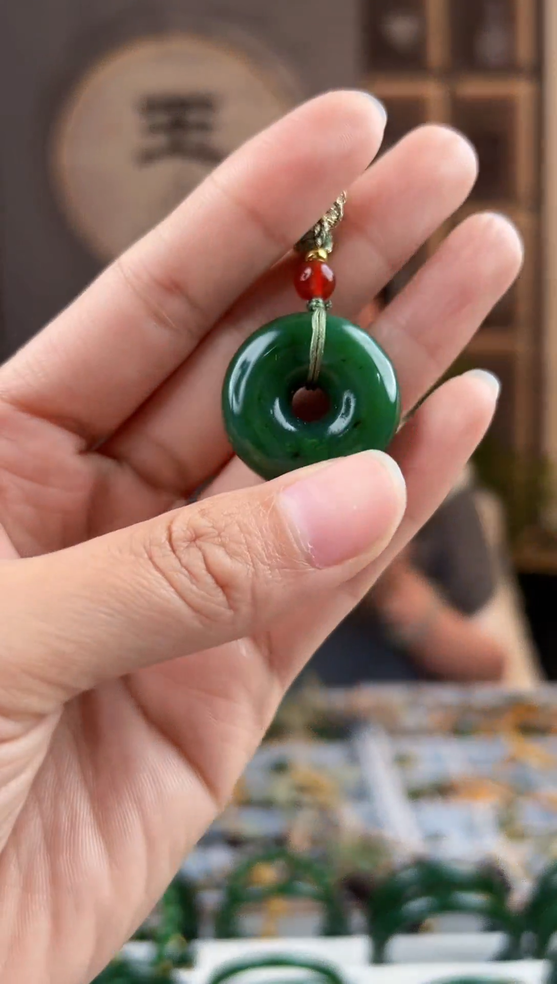 颈饰未镶嵌和田玉拍一发一，多样性发货