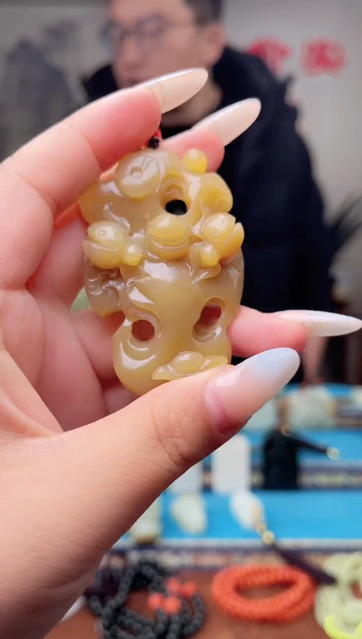 【闪购商品】和田玉挂件未镶嵌1