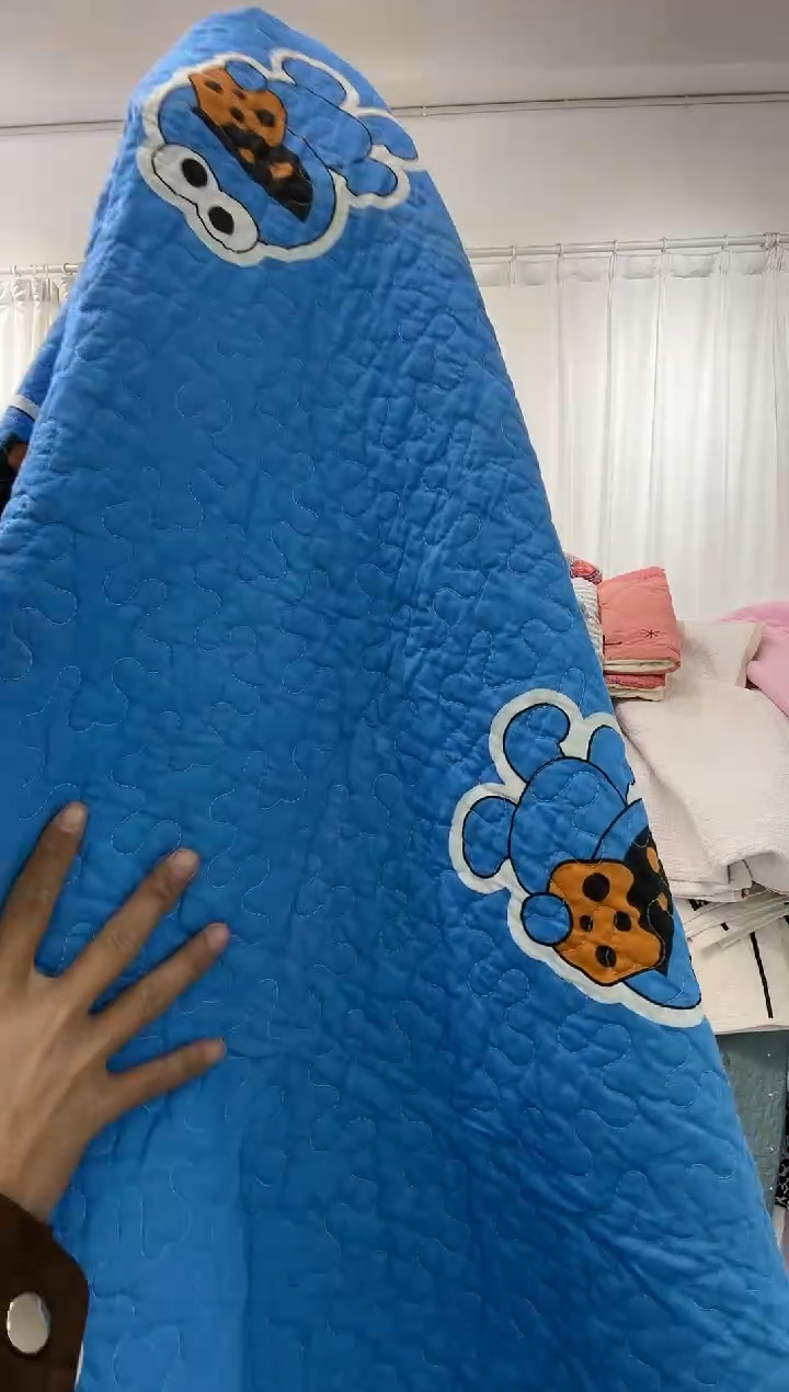 棉150*200纯棉床盖8号微瑕