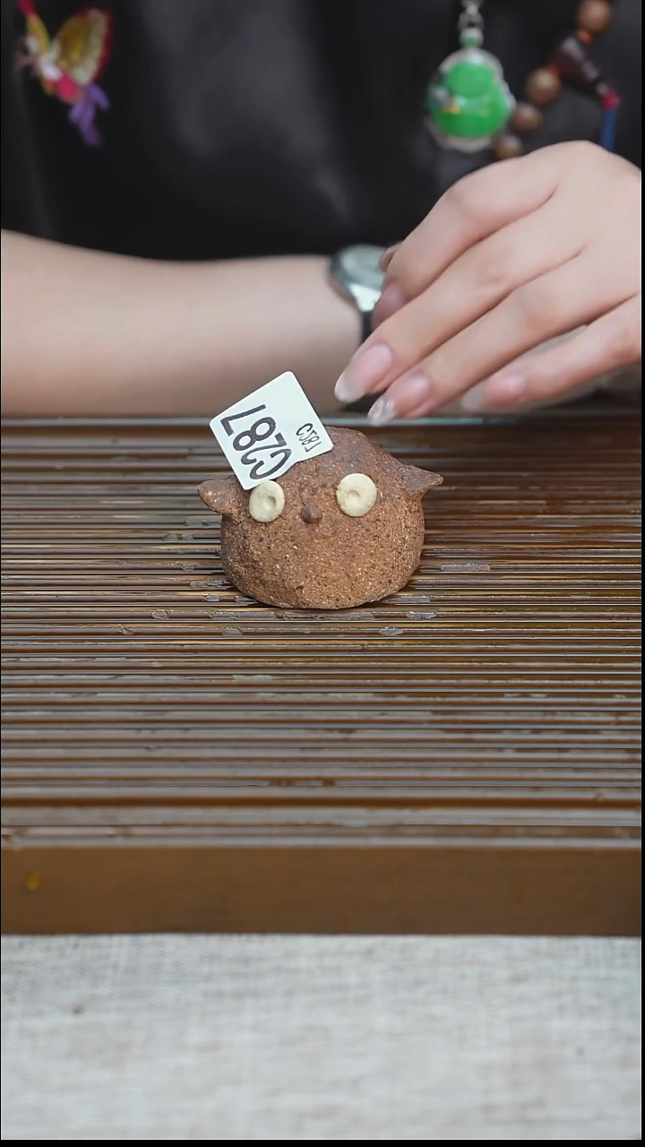 纯手工粗陶茶具每一只不一样