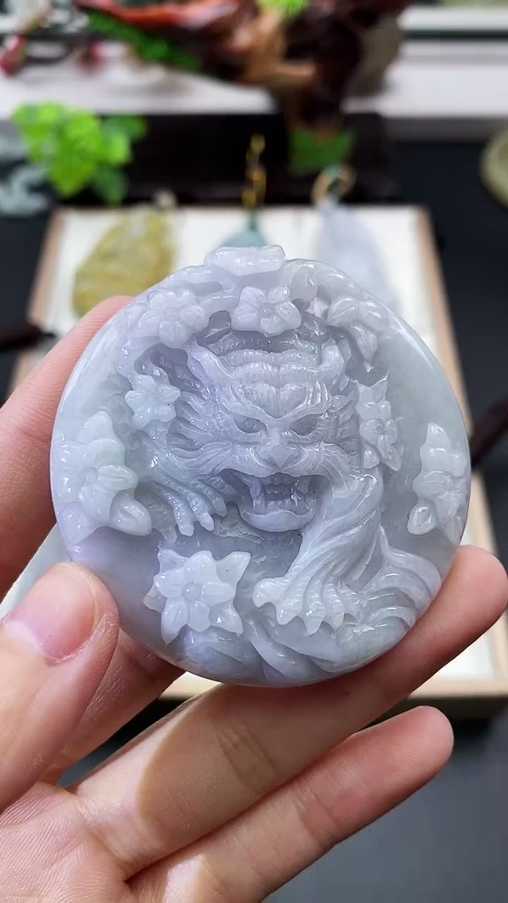 颈饰未镶嵌翡翠天然缅甸A货翡翠