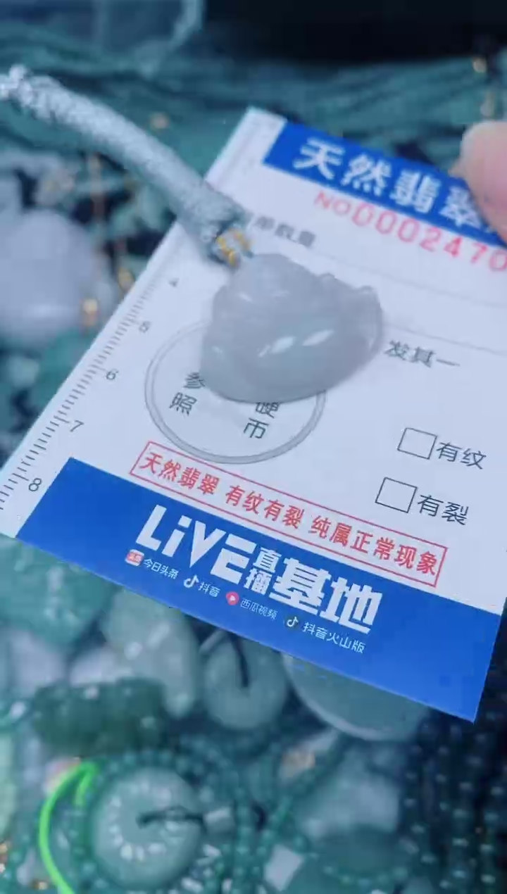 颈饰未镶嵌翡翠00002470