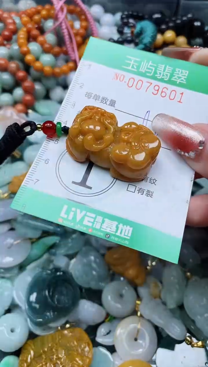 【闪购商品】翡翠颈饰未镶嵌闪购0079601
