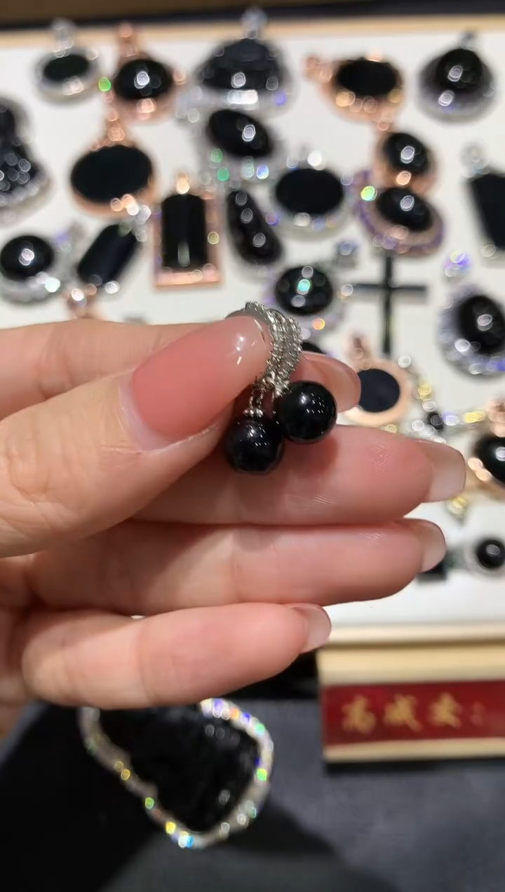 【闪购商品】翡翠吊坠(不含链)银S925镶嵌11多人多样性随机发货1件