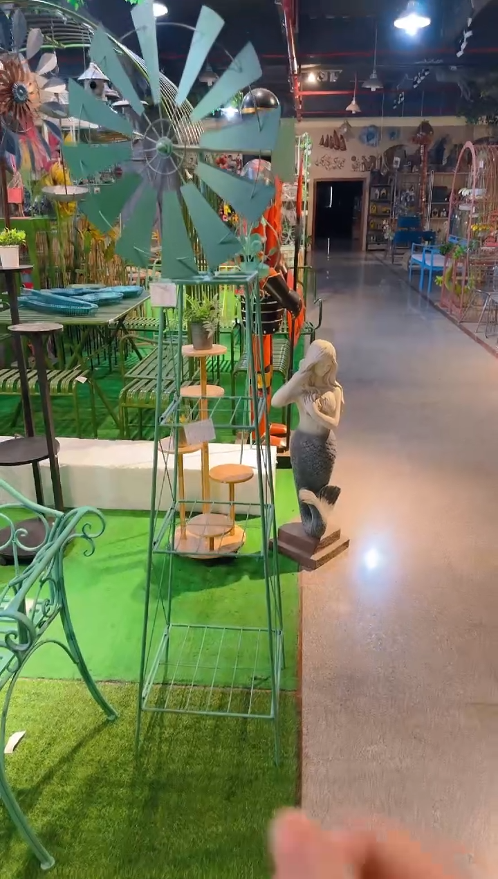 【闪购商品】铁花架置物架户外用品