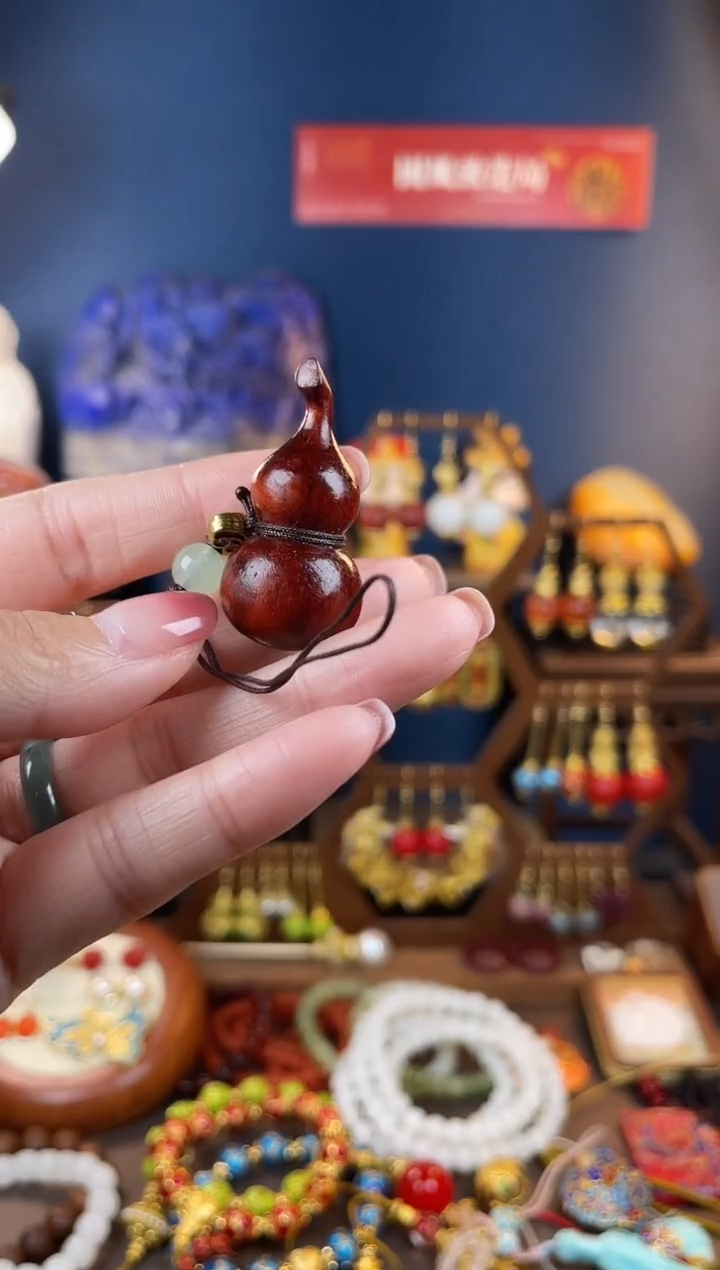 其他小叶紫檀，葫芦小叶紫檀挂件
