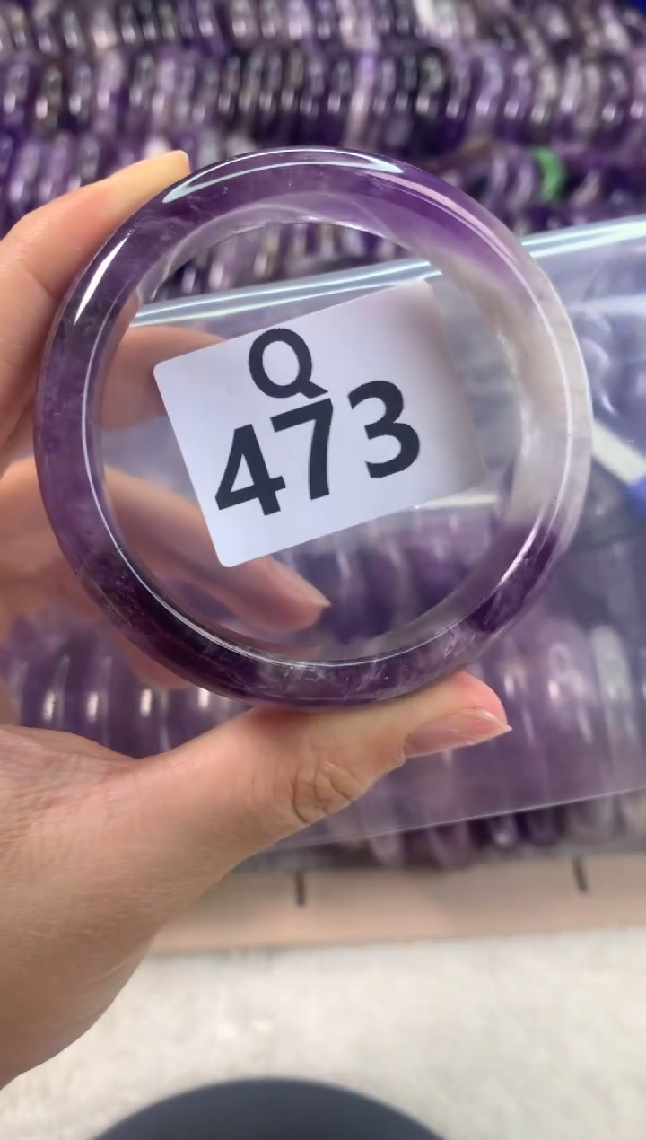 【闪购商品】水晶水晶手镯Q未镶嵌473-56