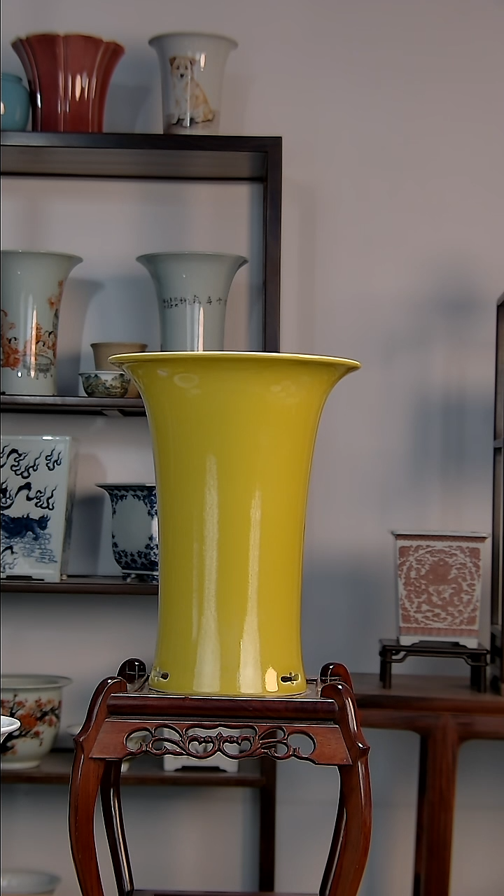 景德镇陶瓷手工花盆