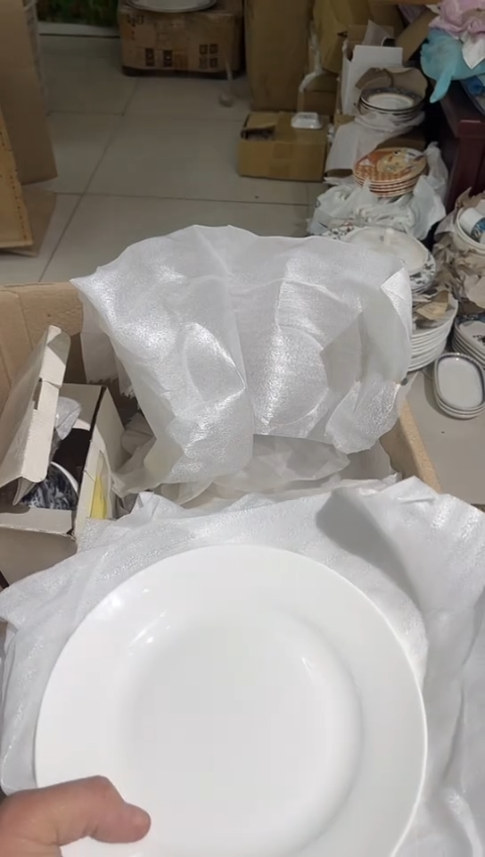 瓷一****活隆达骨瓷7.5平10个