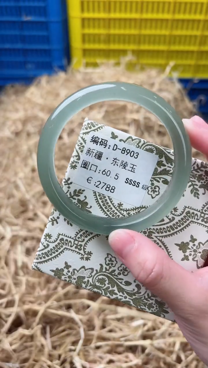 未镶嵌手镯石英质玉D-8903