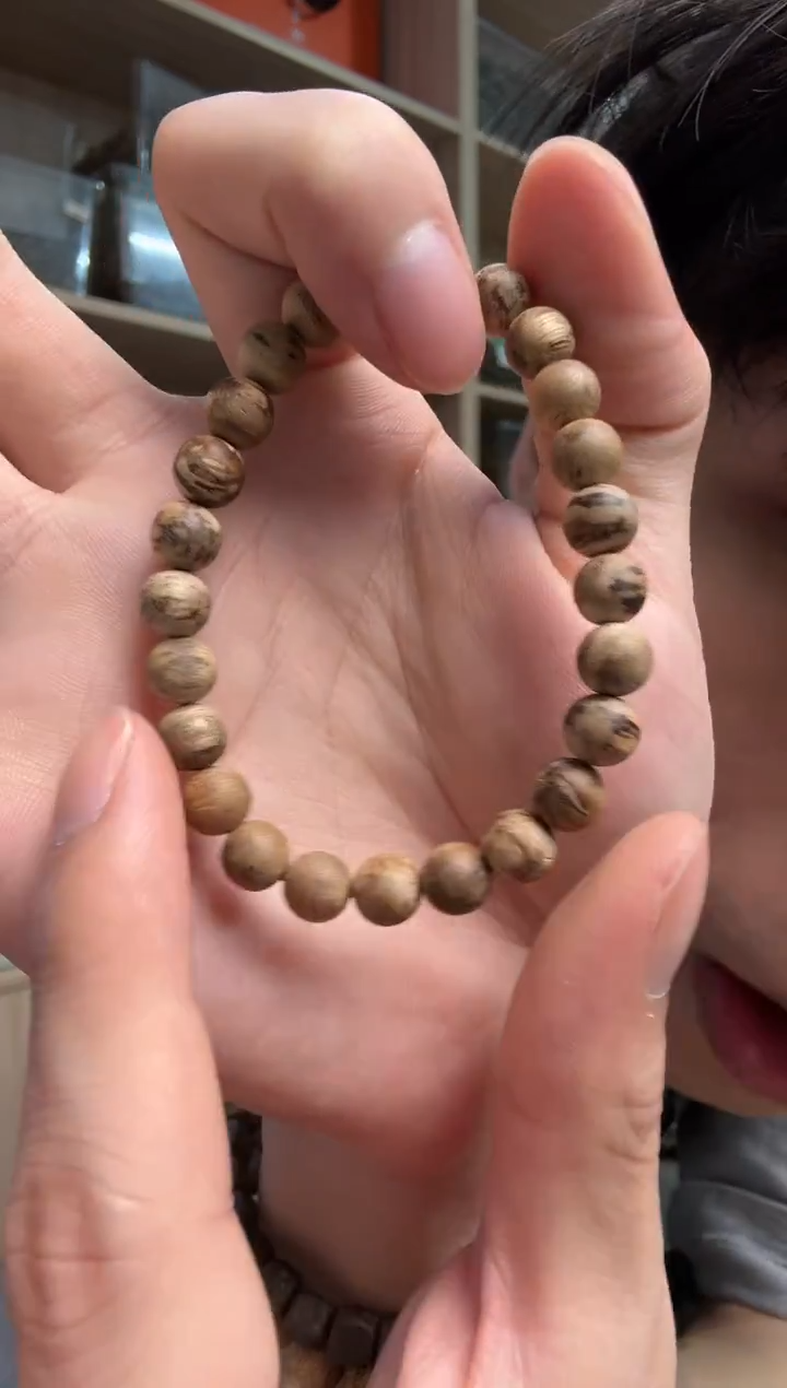 沉香手串07达拉干圆珠单圈 多样性发其一
