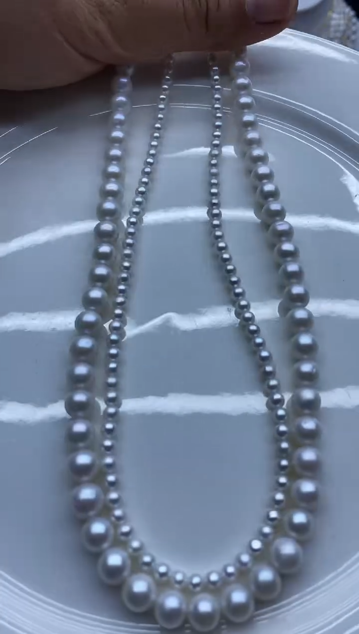 项链未镶嵌淡水珍珠多样性发其一