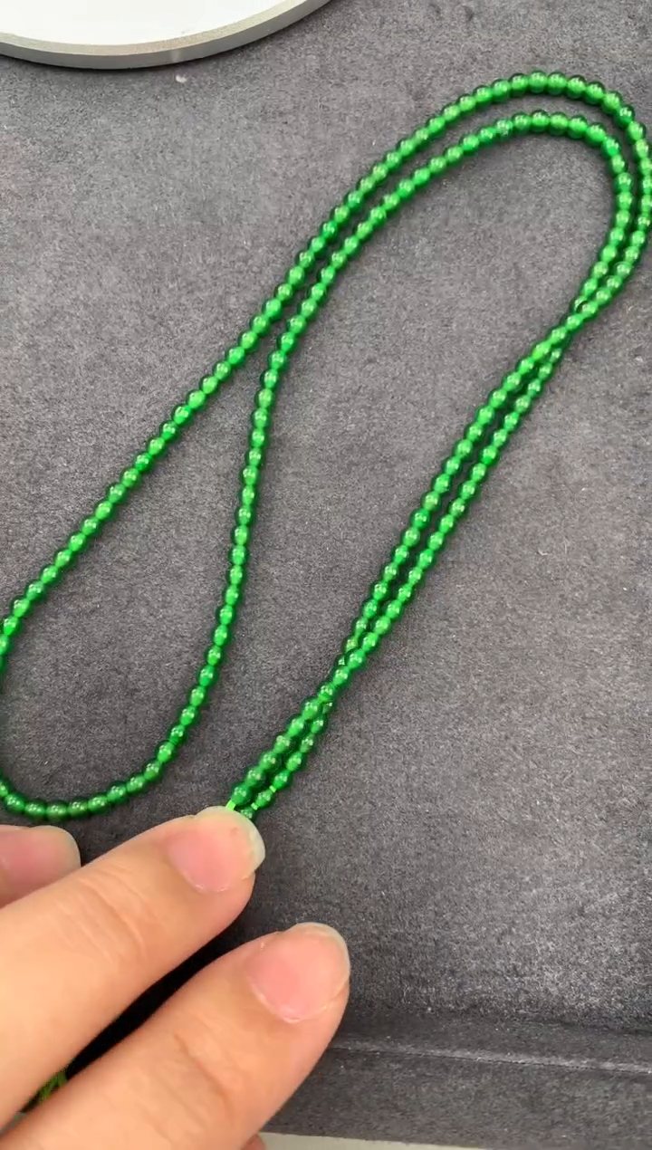 颈饰未镶嵌翡翠翡翠项链 GE 定制