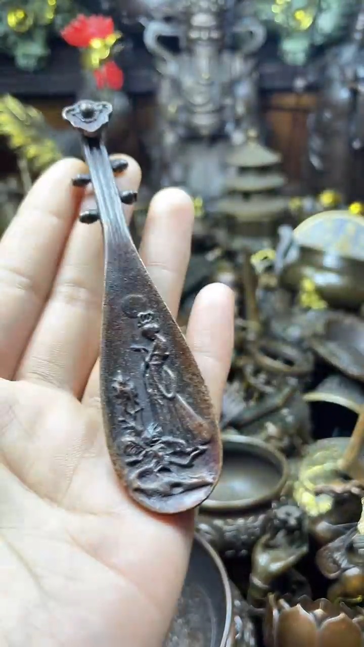 闪购链接，点击下单，有运费险，铜摆件