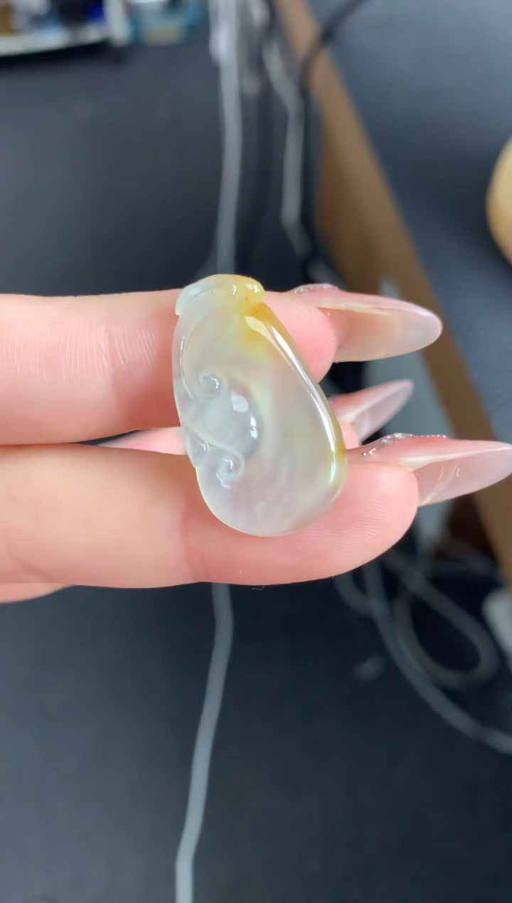 【闪购商品】定制翡翠未镶嵌如意