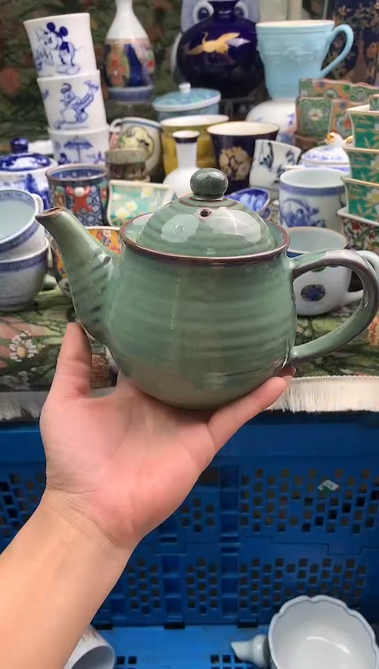 山**露镰物甄选瓷器满18包邮C353