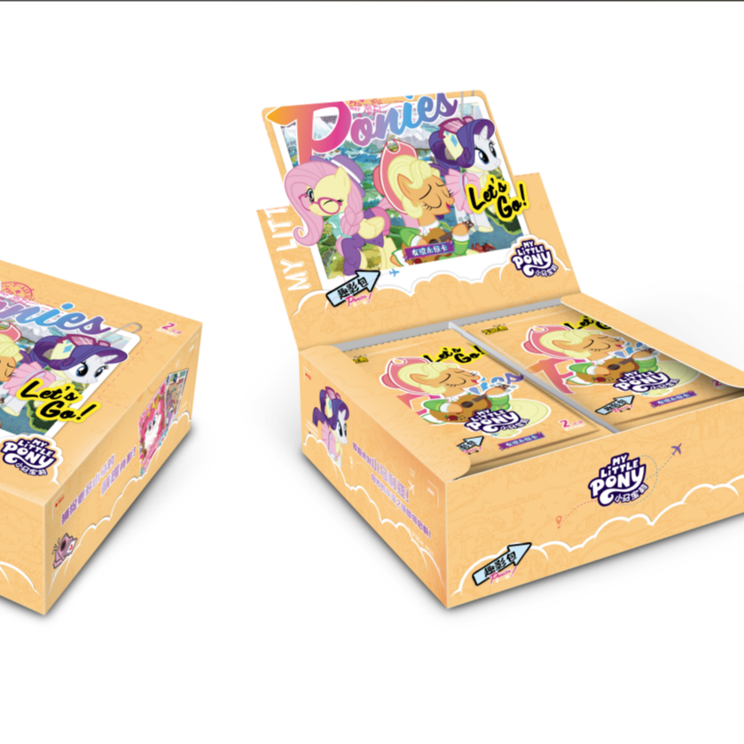 【大胃王SSR+3无限叠】小马宝莉第一弹二弹三弹盲盒收藏卡代拆