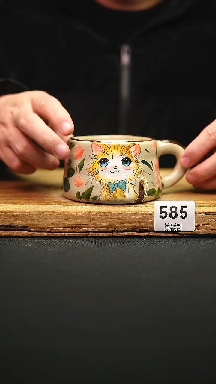 @@陶园瓷舍@@纯手工手绘@高温釉下彩