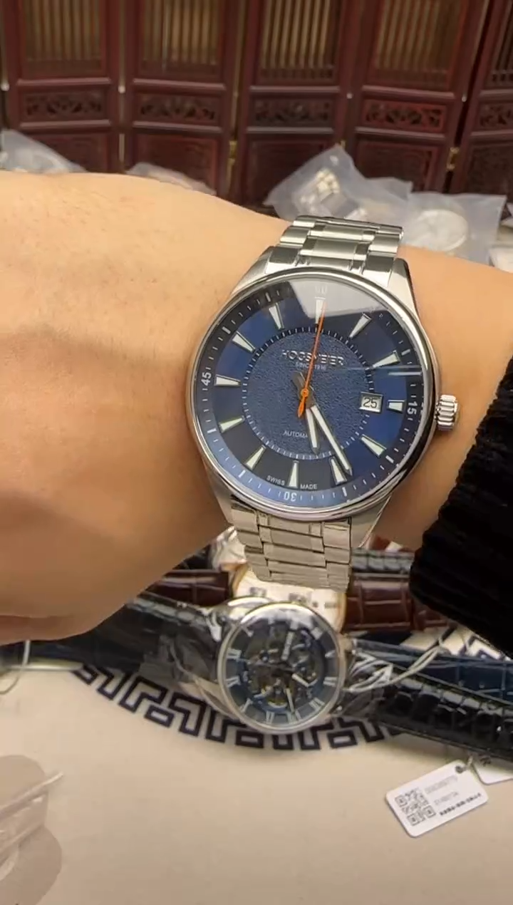 机械机芯金属金属男士腕表一物一拍