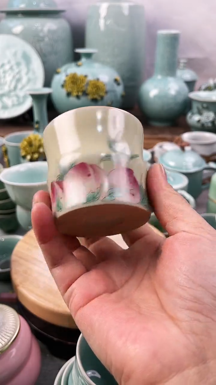 【闪购商品】特价 微瑕 慧仙青瓷