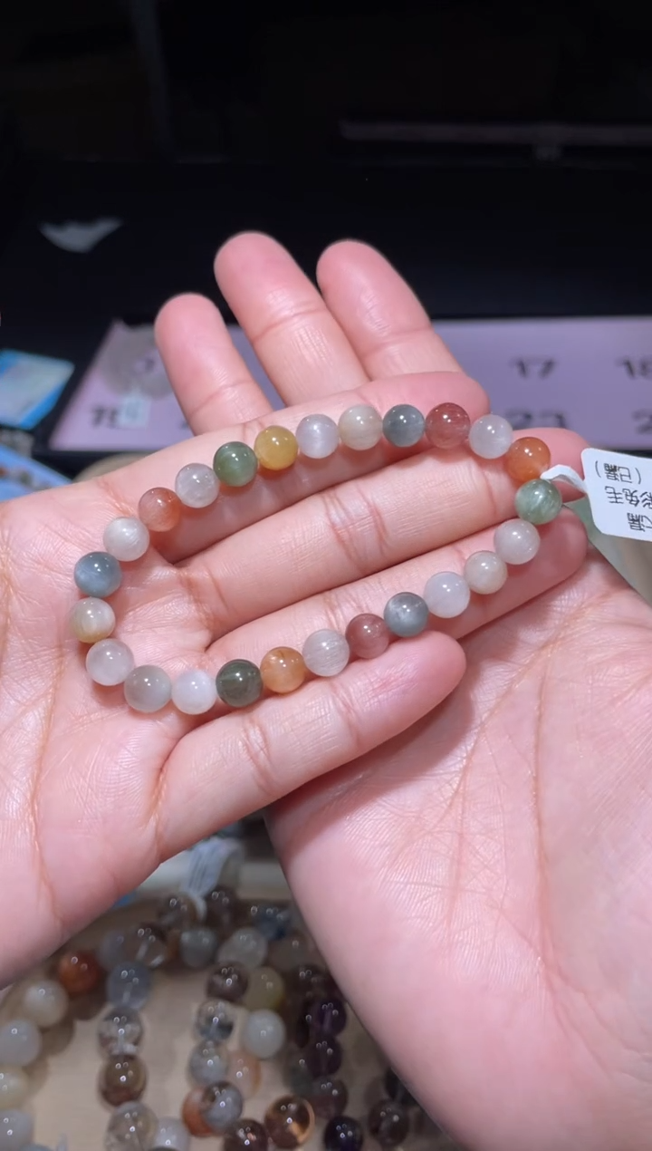 【闪购商品】水晶手链未镶嵌14号多样性发货一G 7+