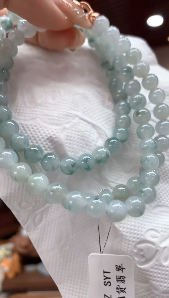 【闪购商品】翡翠手串未镶嵌长串