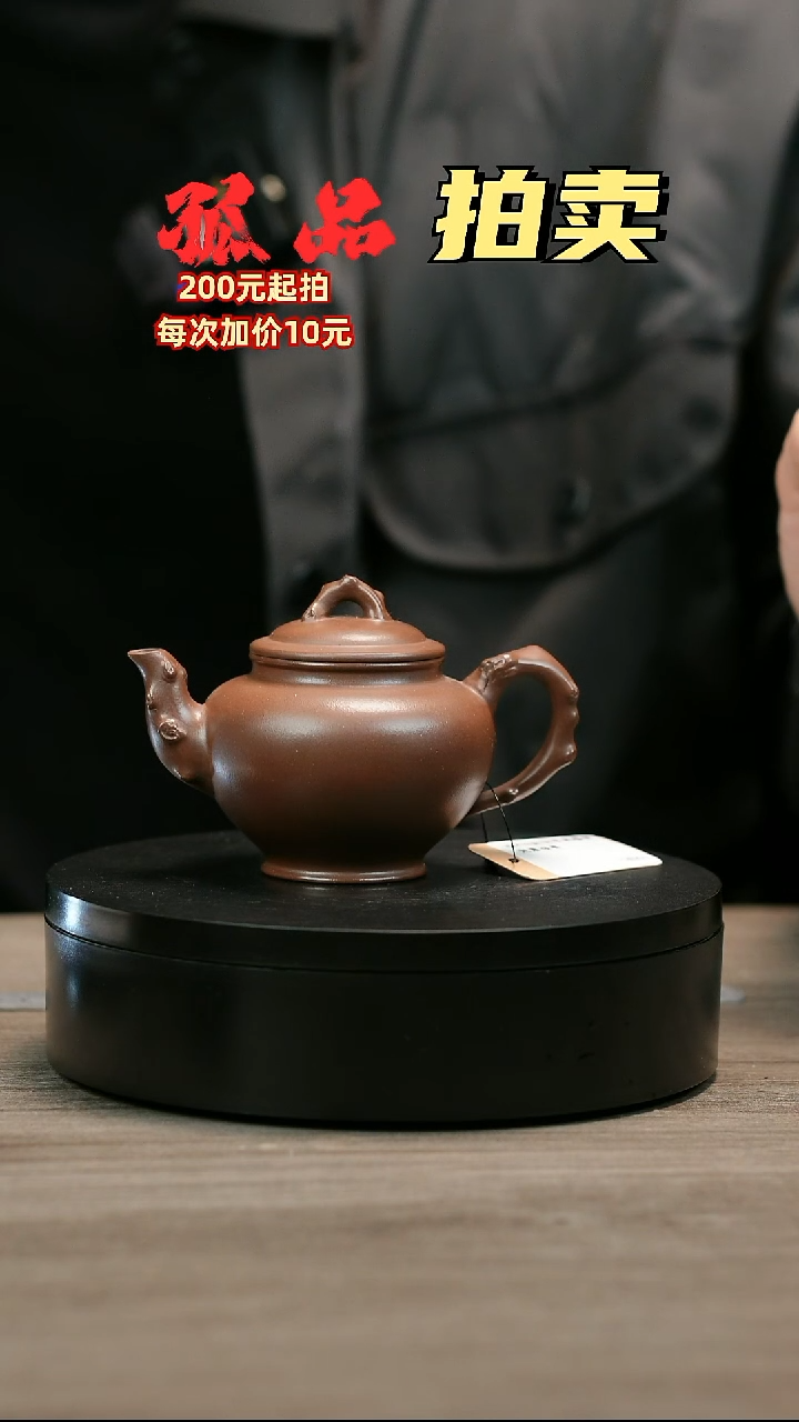 茶壶紫砂贵*H2478赵信军底槽青光素报春