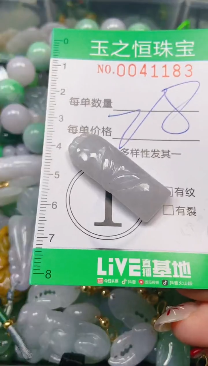 【闪购商品】翡翠颈饰未镶嵌闪购0041183