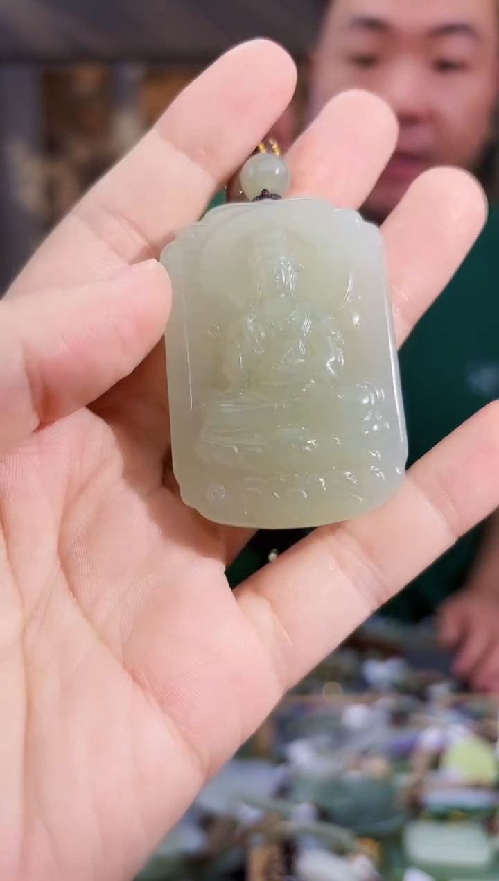 未镶嵌和田玉挂件拍一发一