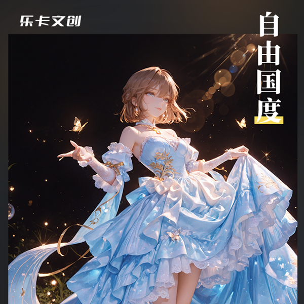  乐卡文创×名侦探柯南自由国度系列全亚克力色纸盲盒典藏默认代拆