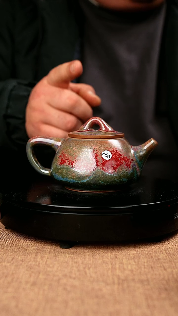 【闪购商品】266#省工一级品原矿钧瓷炉钧釉公道杯